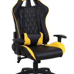 Кресло компьютерное BRABIX "GT Master GM-110" (черное/желтое) 531927 в Когалыме - kogalym.mebel24.online | фото