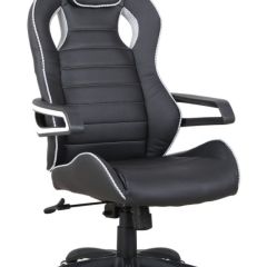 Кресло компьютерное BRABIX "Techno Pro GM-003" (черное/серое, вставки серые) 531814 в Когалыме - kogalym.mebel24.online | фото