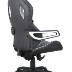 Кресло компьютерное BRABIX "Techno Pro GM-003" (черное/серое, вставки серые) 531814 в Когалыме - kogalym.mebel24.online | фото 4
