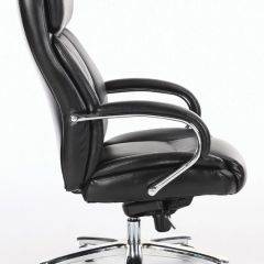 Кресло офисное BRABIX "Direct EX-580" (хром/рециклированная кожа/черное) 531824 в Когалыме - kogalym.mebel24.online | фото 3