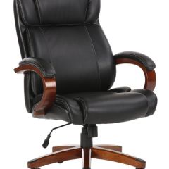 Кресло офисное BRABIX PREMIUM "Magnum EX-701" (дерево, рециклированная кожа, черное) 531827 в Когалыме - kogalym.mebel24.online | фото