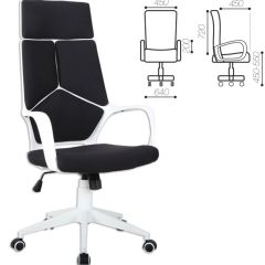 Кресло офисное BRABIX PREMIUM "Prime EX-515" (пластик белый, ткань, черное) 531812 в Когалыме - kogalym.mebel24.online | фото 2