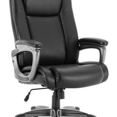 Кресло офисное BRABIX PREMIUM "Solid HD-005" (рециклированная кожа, черное) 531941 в Когалыме - kogalym.mebel24.online | фото