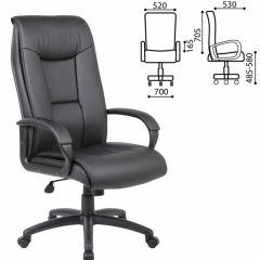 Кресло офисное BRABIX PREMIUM "Work EX-513" (экокожа, черное) 531943 в Когалыме - kogalym.mebel24.online | фото 2