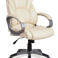 Кресло офисное BRABIX "Eldorado EX-504", экокожа, бежевое, 531167 в Когалыме - kogalym.mebel24.online | фото 1