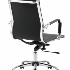 Кресло офисное BRABIX "Energy EX-509" (экокожа, хром, черное) 530862 в Когалыме - kogalym.mebel24.online | фото 4