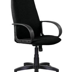 Кресло офисное BRABIX "Praktik EX-279" (ткань/кожзам, черное) 532017 в Когалыме - kogalym.mebel24.online | фото