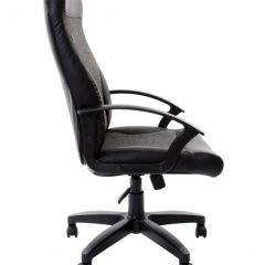 Кресло офисное BRABIX "Trust EX-535" (экокожа/черная/ткань серая) 531383 в Когалыме - kogalym.mebel24.online | фото 1