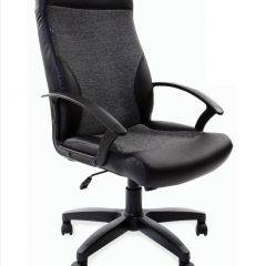Кресло офисное BRABIX "Trust EX-535" (экокожа/черная/ткань серая) 531383 в Когалыме - kogalym.mebel24.online | фото 3