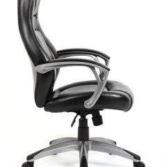 Кресло офисное BRABIX "Turbo EX-569" (экокожа, спортивный дизайн, черное) 531014 в Когалыме - kogalym.mebel24.online | фото 3