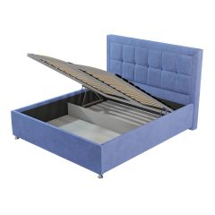 Кровать Адриана Люкс Решетка+ПМ+Дно (1400) в Когалыме - kogalym.mebel24.online | фото 3