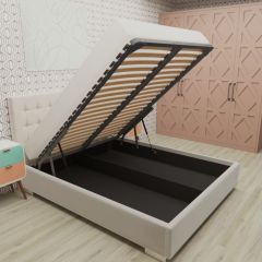 Кровать Брауни интерьерная +основание/ПМ/бельевое дно (160х200) в Когалыме - kogalym.mebel24.online | фото 2