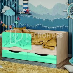 Кровать Дельфин-2 МДФ (фасад 3D) 1600 в Когалыме - kogalym.mebel24.online | фото 8