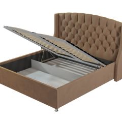 Кровать Франческа + Решетка+ПМ+Дно (1600) в Когалыме - kogalym.mebel24.online | фото 3