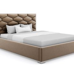 Кровать Коралл интерьерная +основание (140х200) в Когалыме - kogalym.mebel24.online | фото 7