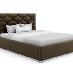 Кровать Коралл интерьерная +основание (140х200) в Когалыме - kogalym.mebel24.online | фото 8