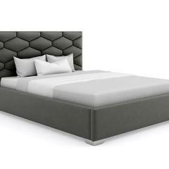 Кровать Коралл интерьерная +основание (140х200) в Когалыме - kogalym.mebel24.online | фото 9