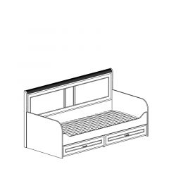 Кровать односпальная с ящиками №250 Белла в Когалыме - kogalym.mebel24.online | фото 2