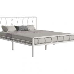 Кровать "Клэр" КМД18 Белая (1600*2000) (ножки-белые) в Когалыме - kogalym.mebel24.online | фото 2