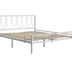 Кровать "Клэр" КМД18 Белая (1600*2000) (ножки-белые) в Когалыме - kogalym.mebel24.online | фото 3