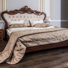 Кровать с мягким изголовьем Афина 1600 (караваджо) в Когалыме - kogalym.mebel24.online | фото 1
