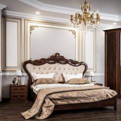 Кровать с мягким изголовьем Афина 1600 (караваджо) в Когалыме - kogalym.mebel24.online | фото 5