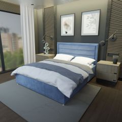 Кровать Тиана Решетка+ПМ (1200) *БЕЗ ДНА в Когалыме - kogalym.mebel24.online | фото