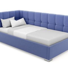 Кровать угловая Мия интерьерная +основание (80х200) в Когалыме - kogalym.mebel24.online | фото 9