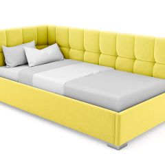 Кровать угловая Мия интерьерная +основание (80х200) в Когалыме - kogalym.mebel24.online | фото 13