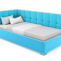 Кровать угловая Мия интерьерная +основание (80х200) в Когалыме - kogalym.mebel24.online | фото 22