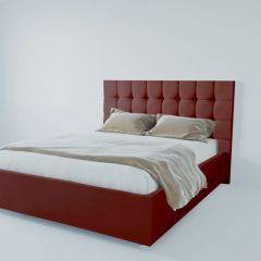 Кровать Венеция с ПМ 1400 (велюр бордо) в Когалыме - kogalym.mebel24.online | фото 2