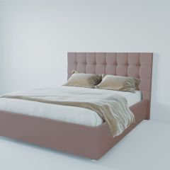 Кровать Венеция с ПМ 1600 (велюр темно-серый) в Когалыме - kogalym.mebel24.online | фото 2