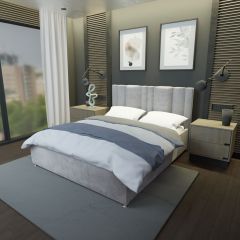 Кровать Верона с ортопедической решеткой (1400) в Когалыме - kogalym.mebel24.online | фото