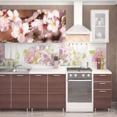 Кухня Фотофасад Яблоневые цветы 2000 мм в Когалыме - kogalym.mebel24.online | фото