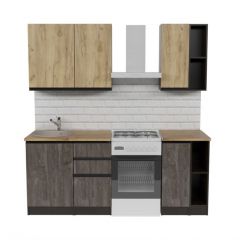 Кухонный гарнитур Адажио медиум 1400 мм в Когалыме - kogalym.mebel24.online | фото 3