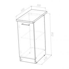 Кухонный гарнитур Паола оптима 1500х1800 мм в Когалыме - kogalym.mebel24.online | фото 16