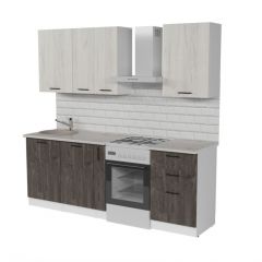 Кухонный гарнитур Сиена стандарт 1600 мм в Когалыме - kogalym.mebel24.online | фото 4