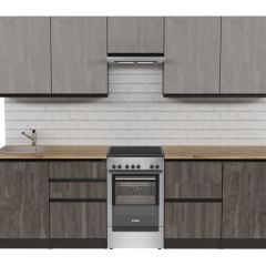 Кухонный гарнитур Симфония мега 2500 мм в Когалыме - kogalym.mebel24.online | фото 3