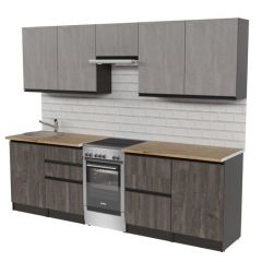 Кухонный гарнитур Симфония мега 2500 мм в Когалыме - kogalym.mebel24.online | фото 4