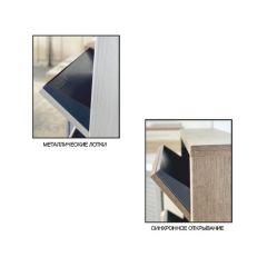 Обувница Комфорт Ф 003 Фасад 3D Бамбук (5 секции) в Когалыме - kogalym.mebel24.online | фото 5