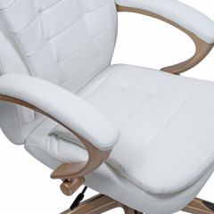 Офисное кресло для руководителей DOBRIN DONALD LMR-106B белый в Когалыме - kogalym.mebel24.online | фото 6