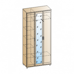 Прихожая Мелисса композиция 5 (Снежный Ясень) в Когалыме - kogalym.mebel24.online | фото 2