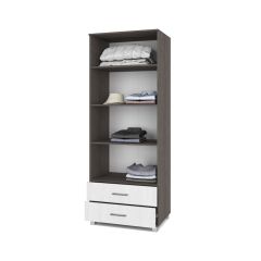 ЕВА Шкаф 2-х дверный Е23 в Когалыме - kogalym.mebel24.online | фото 2