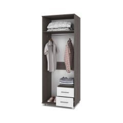 ЕВА Шкаф 2-х дверный Е24 в Когалыме - kogalym.mebel24.online | фото 2