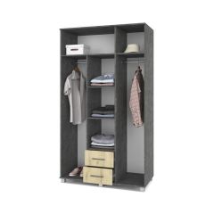 ЕВА Шкаф 3-х дверный Е34 в Когалыме - kogalym.mebel24.online | фото 8