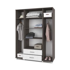 ЕВА Шкаф 4-х дверный Е43 в Когалыме - kogalym.mebel24.online | фото 2