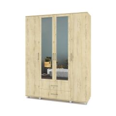 ЕВА Шкаф 4-х дверный Е43 в Когалыме - kogalym.mebel24.online | фото 5