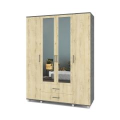 ЕВА Шкаф 4-х дверный Е43 в Когалыме - kogalym.mebel24.online | фото 7