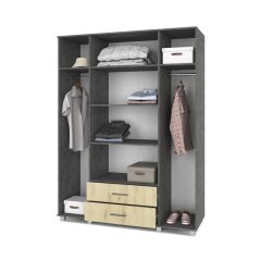 ЕВА Шкаф 4-х дверный Е43 в Когалыме - kogalym.mebel24.online | фото 8