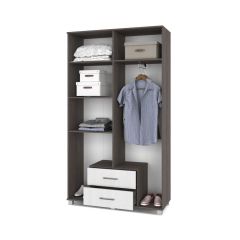 КАРИНА Шкаф 4-х дверный К43 в Когалыме - kogalym.mebel24.online | фото 2